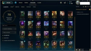 35 Campeões + 6 skins + algumas coisas - League of Legends LOL