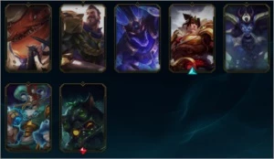 Conta 58 champs e 40 skins - League of Legends LOL