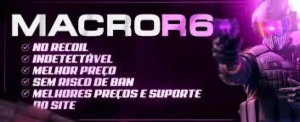 Macro Rainbow Six | No Recoil + AutoClick | TODOS OS MOUSES