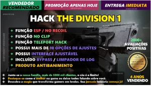 HACK THE DIVISION 1  ✅100% SEGURO E EXCLUSIVO RECOMENDADO