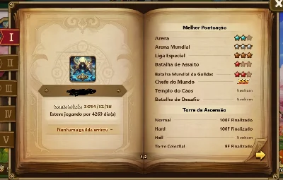 Conta SW Europeu - 379 6* - 1 LD Sylvia + (LD colab) - Summoners War