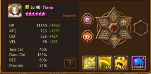 Conta SW Europeu - 379 6* - 1 LD Sylvia + (LD colab) - Summoners War
