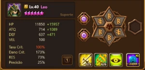 Conta SW Europeu - 379 6* - 1 LD Sylvia + (LD colab) - Summoners War
