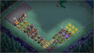 Conta clash of clans cv11 e cc8 bem upada