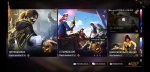 Conta Smurf Free fire level 8 + Skins e personagens