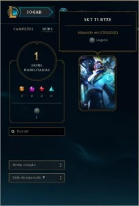 🔥 CONTA ACC LEAGUE OF LEGENDS PLATINA 1 - FULL ACESSO 🔥 LOL