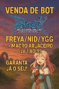 ⚔️ Bot Ragnarok Latam – Macro Aruaceiro Lv 1 Ao 99 ⚔️