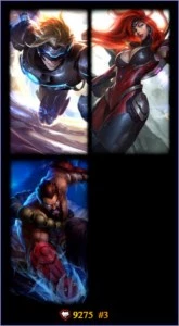 ACC GOLD 3 COM 147 SKINS - League of Legends LOL