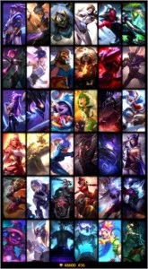 ACC GOLD 3 COM 147 SKINS - League of Legends LOL