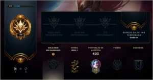 Conta League Of Legends Unranked   63 Skins "full" champ LOL