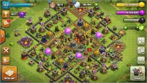 Cv10 bem upado - Clash of Clans