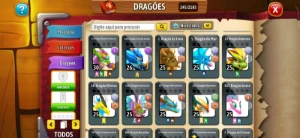 Conta Dragon City🔥 +200 Gemas | Muito Ouro | Dragões Raros - Dragon City Mobile