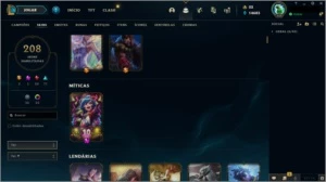 Conta LoL Plat1 - League of Legends