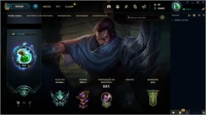 Conta LoL Plat1 - League of Legends