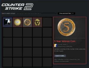 Conta Antiga Cs2 Prime Com 3 Medalhas + 610 Horas + Premier - Counter Strike
