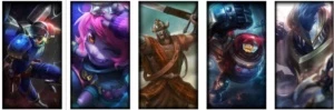 CONTA 32 CHAMPS 6 SKINS - League of Legends LOL