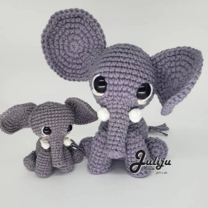 Kit Safari em Amigurumi - Artesanato e Personalizados