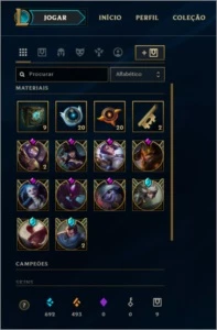 CONTA DE LOL SEASON 3 - League of Legends