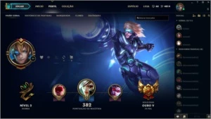 CONTA DE LOL SEASON 3 - League of Legends