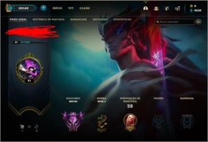 CONTA LOL MESTRE - League of Legends