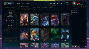 conta gold 2 - League of Legends LOL