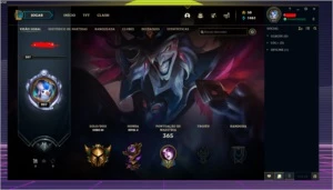 conta gold 2 - League of Legends LOL