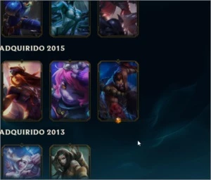 Conta diamante 2 - League of Legends LOL