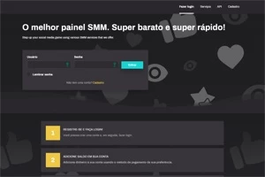Painel de Vendas de Serviços Sociais - Sites, Lojas e Sistemas Prontos Sites e Scripts