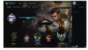 CONTA DE LOL PLATINA 2 - League of Legends