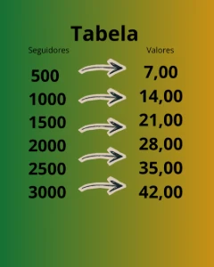 Seguidores tik tok - Redes Sociais