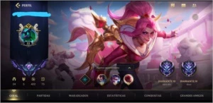CONTA DIAMANTE IV - LOL WILD RIFT - League of Legends: Wild Rift LOL WR