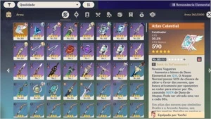 AR 51 Eula / Baal / Banner garantido e +++!!! - Genshin Impact