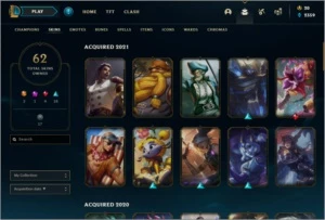 Conta Ouro 4, quase full champ - League of Legends LOL