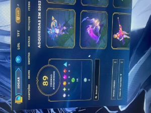Conta do lol 2016, nv 589 skins - League of Legends