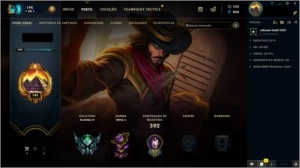 Conta League of Legends - Platina 4 - 2 skins vitoriosas LOL