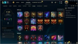 Conta League of Legends - Platina 4 - 2 skins vitoriosas LOL
