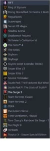 Compartilhamento Steam mais de 150 jogos