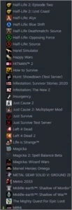 Compartilhamento Steam mais de 150 jogos