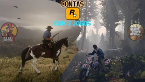 Conta Rockstar Games com 2 Jogos [RDR2 E GTA V] - Others