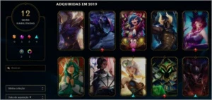 Conta league of legends diamante 4 LOL