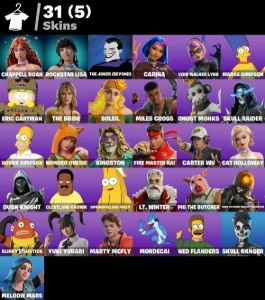 Conta Fortnite | 31 Skins | Mordecai | Entrega automática!