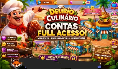 Contas Do Jogo Delírio Culinário (Seu Email)
