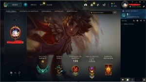 Conta platina 4 13 skins - League of Legends LOL