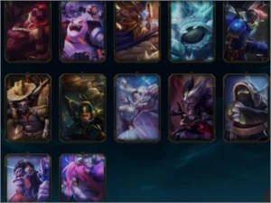 Conta de league of Legends mais de 100 campeões LOL