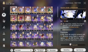 Conta Endgame Nv. 70 | 28 Drops 5★ - Honkai: Star Rail