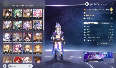 Conta Endgame Nv. 70 | 28 Drops 5★ - Honkai: Star Rail