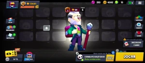Conta Brawl stars com 13k de troféus, 43 brawlers