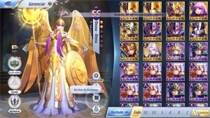 SAINT SEIYA AWAKENING - COM GEMAS AVANÇADAS E LIVROS SSA