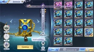 SAINT SEIYA AWAKENING - COM GEMAS AVANÇADAS E LIVROS SSA