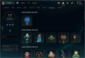 CONTA RIOT GAMES - League of Legends LOL